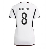 Zenski Nogometni Dres Njemačka Leon Goretzka #8 Domaci SP 2022 Kratak Rukav